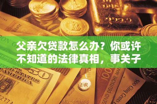 济南父亲欠贷款怎么办？你或许不知道的法律真相，事关子女未来