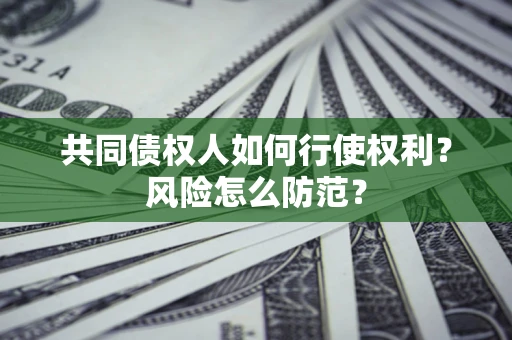 济南共同债权人如何行使权利？风险怎么防范？