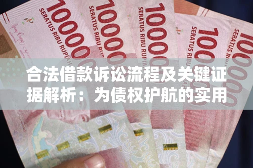 济南合法借款诉讼流程及关键证据解析：为债权护航的实用指南