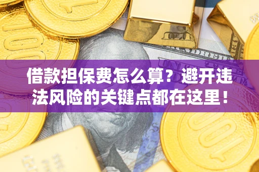 济南借款担保费怎么算？避开违法风险的关键点都在这里！