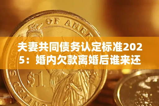 济南夫妻共同债务认定标准2025:婚内欠款离婚后谁来还? 济南夫妻共同债务认定标准2025:婚内欠款离婚后谁来还?