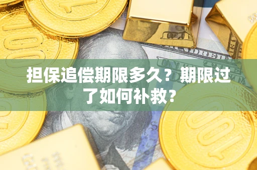 济南担保追偿期限多久？期限过了如何补救？